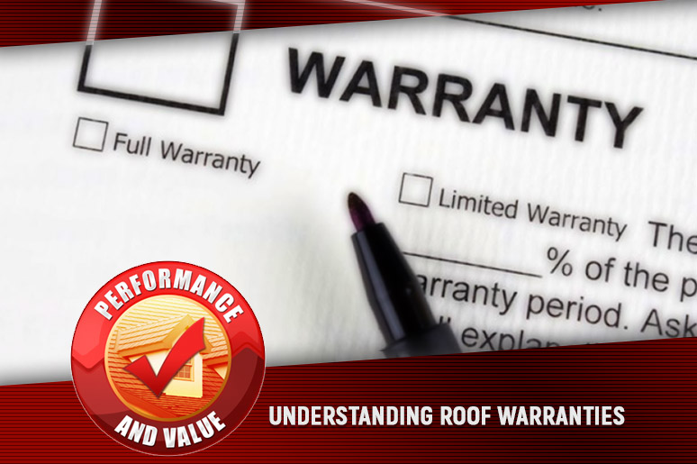 understanding roof warranties