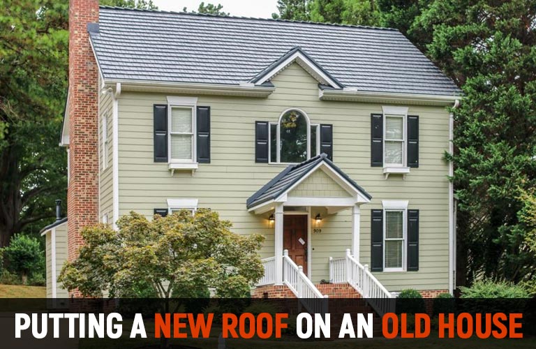 New Metal Roof + Old House Classic Metal Roofing Systems